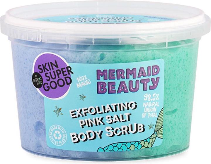 Organic Shop Skin So Good SPLASHPARTY Mermaid Beauty Exfoliating Salt Body Scrub 250ml (250 ml)