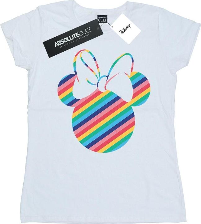 Disney Minnie Mouse Rainbow Face TShirt (XXL)