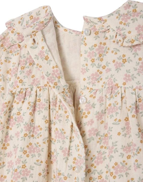 Actual product image Vertbaudet Baby Kleid aus geblümtem Musselin (86)