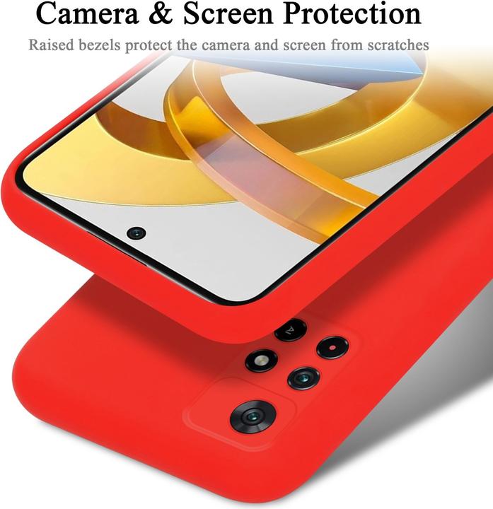 Produktbild Cadorabo TPU Liquid Silicone Case Hülle für Xiaomi POCO M4 PRO 5G (Xiaomi Poco M4 Pro 5G)