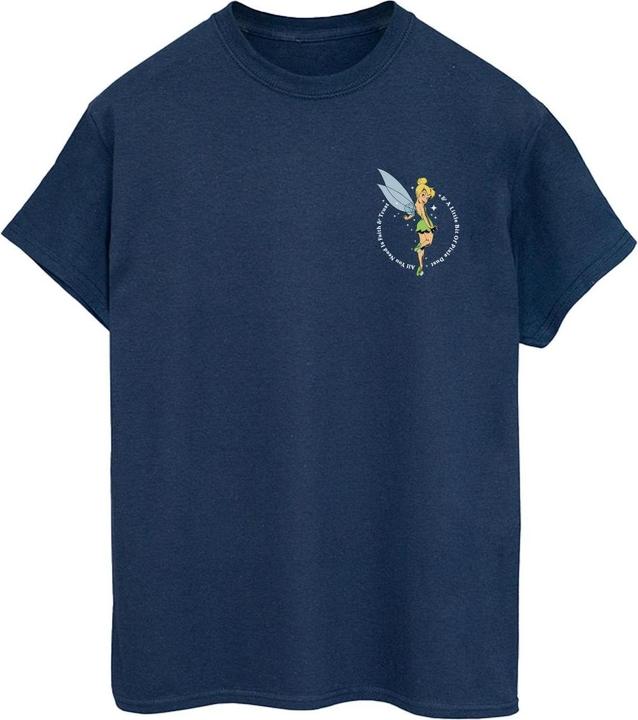 Immagine prodotto Disney Peter Pan Tinker Bell Boyfriend Fit Maglietta Ampia Donna (S)