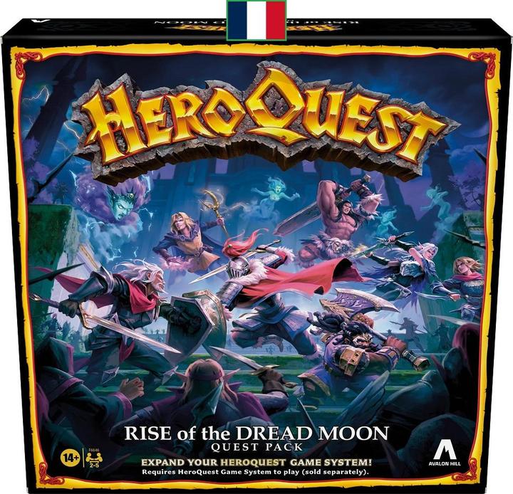 Produktbild Hasbro Gaming HeroQuest - Der Mond des Schreckens Abenteuerpack (Französisch)