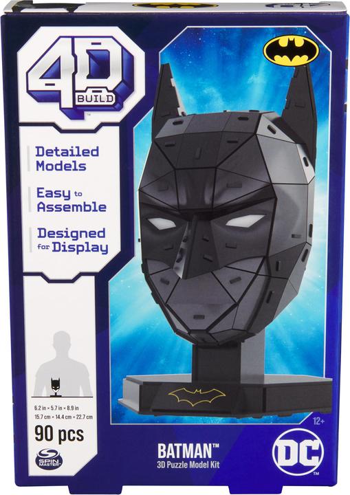 Actual product image 4D Puzzle 4D Puzzles - Batman Mask (6070176) (90 pieces)