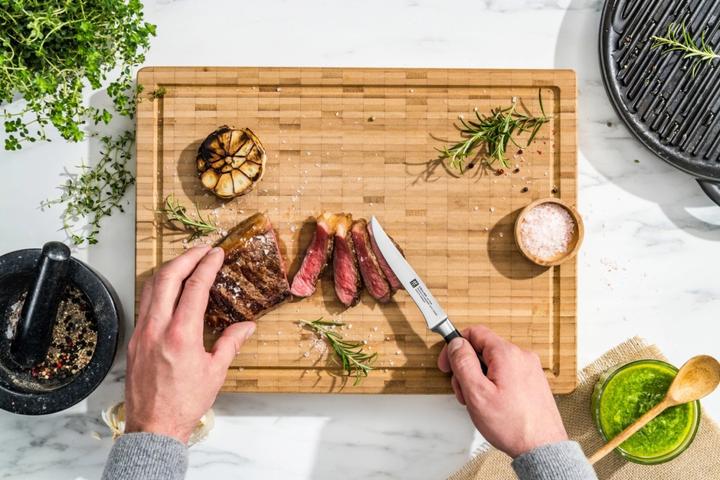 Actual product image Zwilling All Star steak knife set 4 pcs, chrome-silver (4 Piece, Knife)