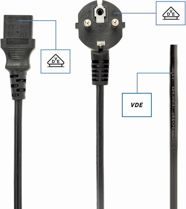 Produktbild Gembird PC-186-VDE-10M (10 m)