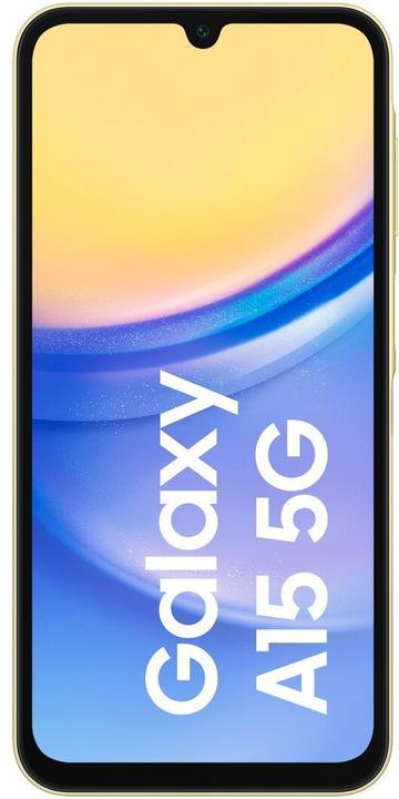 Productafbeelding Samsung Galaxy A15 5G (128 GB, Geel, 6.50", Dubbele SIM, 50 Mpx, 5G)