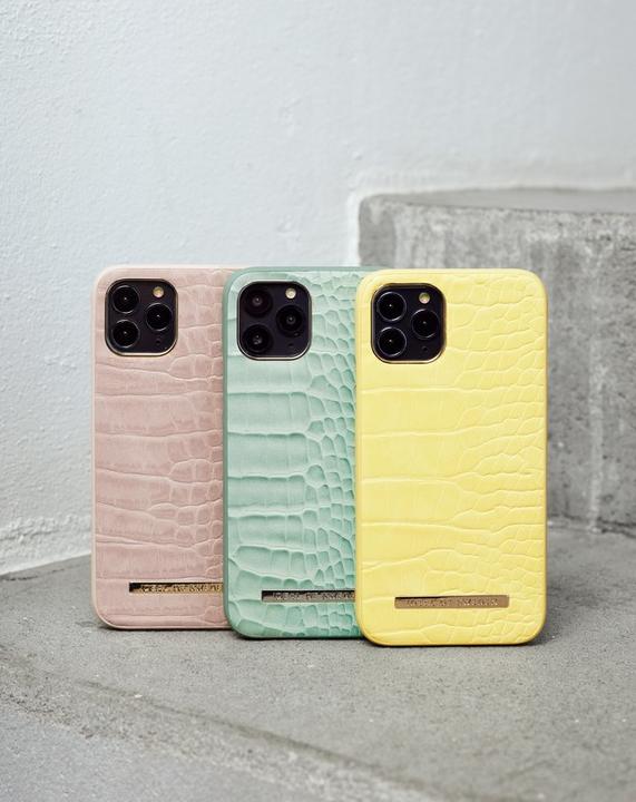 Actual product image iDeal Of Sweden Designer Hard Cover Mint Croco (Apple iPhone X, Apple iPhone XS, Apple iPhone 11 Pro)