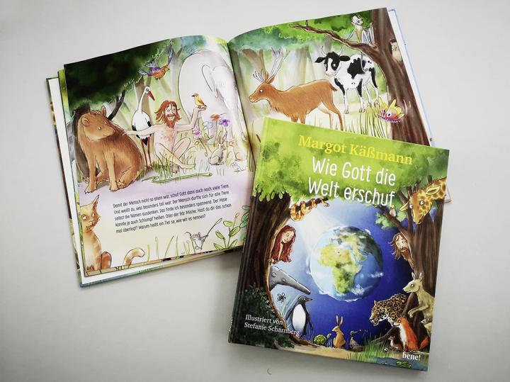 Produktbild Wie Gott die Welt erschuf (Deutsch, Stefanie Scharnberg, Margot Kässmann, 2023)