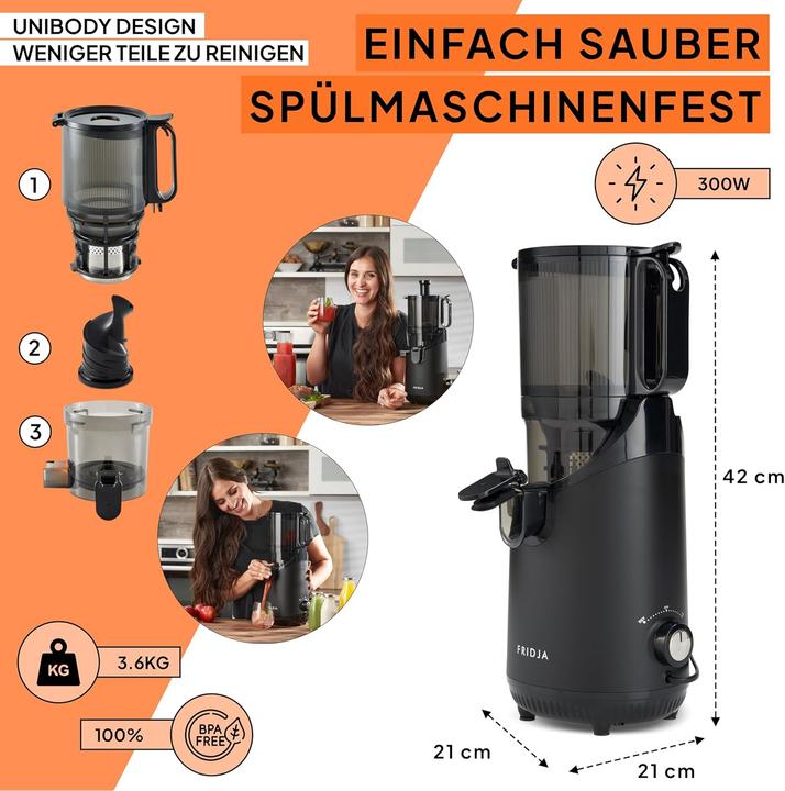Immagine prodotto Fridja Slow Juicer F2500
