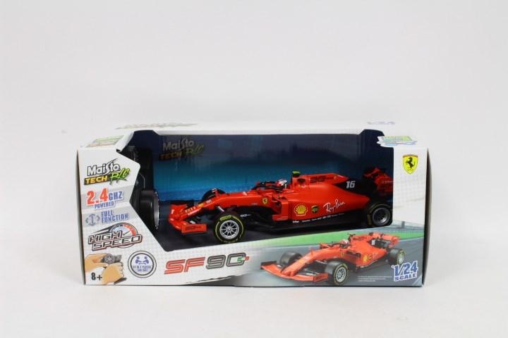 Produktbild Komelon MAISTO TECH 1:24 car model F1 Ferrari SF90, 82353