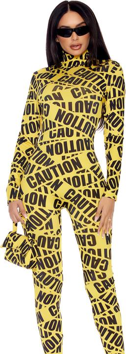 Produktbild Forplay Caution Catsuit Kostüm (XS, S)