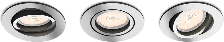 Produktbild Philips Donegal indbygningsspot 3 stk krom (500 lm, GU10)