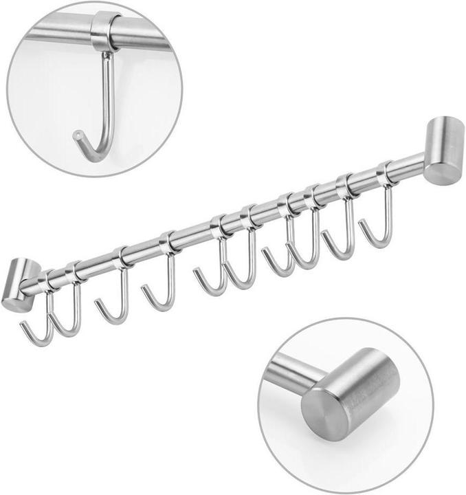 Produktbild Intirilife Hängeleiste mit 10 Haken