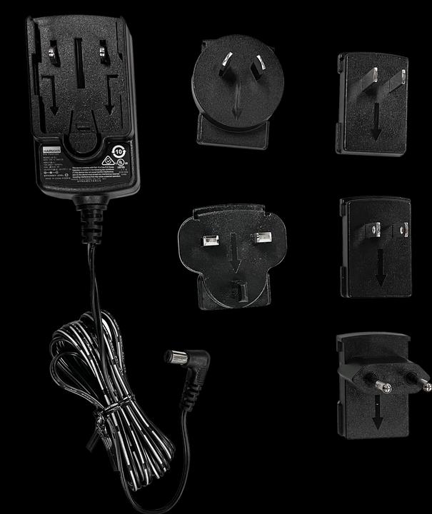 Image du produit Digitech Adaptateur secteur, 9V DC, 1300 mA, PSU 5 Plug