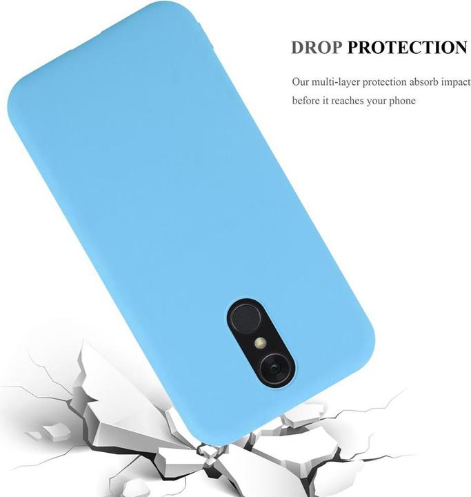 Actual product image Cadorabo TPU Candy Cover (LG Q7)