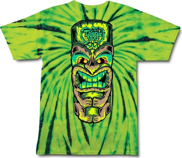 Thank You Tiki Tye Die T-Shirt (S)