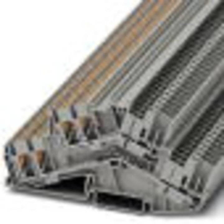 Produktbild Phoenix Contact PTTBS 2,5-TWIN/2P 3210604 Doppelstockklemme 0.14 mm² 2.50 mm² Grau 50 St.