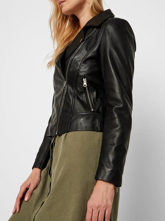 Actual product image Pieces Leder Bikerjacke (L)