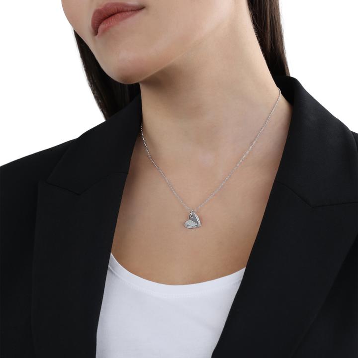 Immagine prodotto S.Oliver Collana da donna, Argento 925, Zirconi (sintetici) | Cuore (Argento 925, 42 cm)