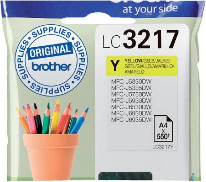 Actual product image Brother Lc-3217y (Y)