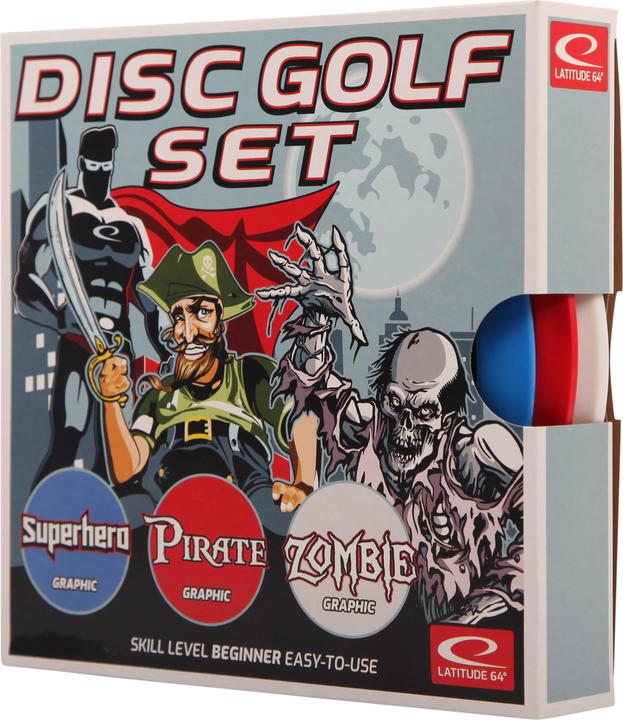 Actual product image Latitude 64 Disc Golf Set SPZ 3 olika Discar