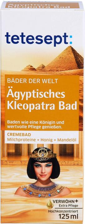 Produktbild Tetesept Medizinalbad Bäder der Welt Ägyptisches Kleopatra 125 ml (125 ml, Badeöl)