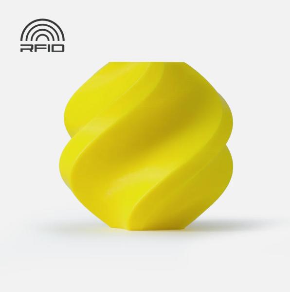 Produktbild Bambu Lab PLA Basic Refill - Yellow - 1.75mm (PLA, 1.75 mm, 1000 g, Gelb)