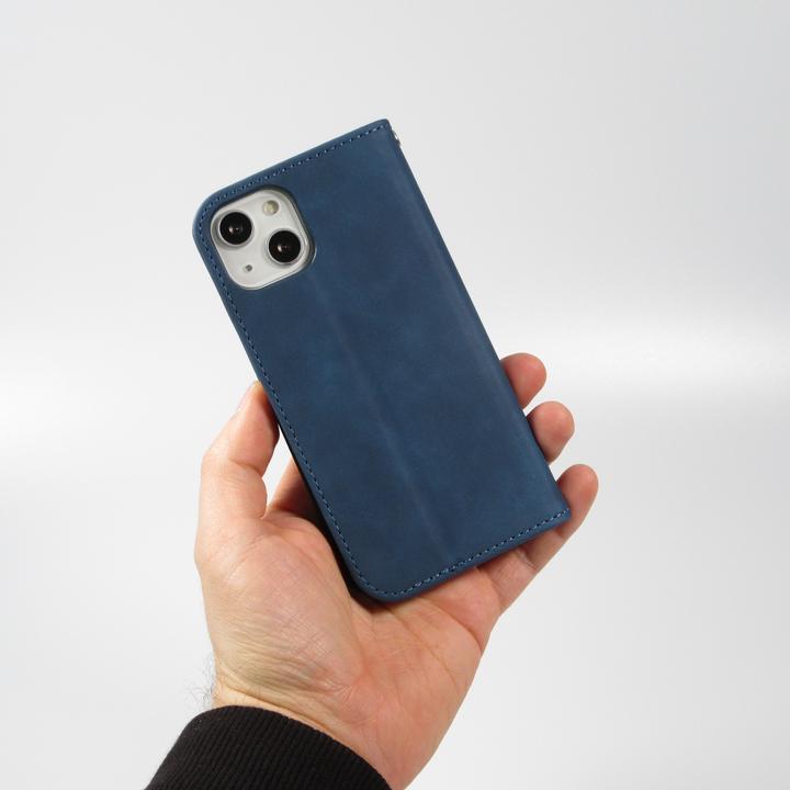 Produktbild PhoneLook Leder Tasche Flip Wallet vintage mit Magnetverschluss und Kartenhalter (Apple iPhone 15 Plus)