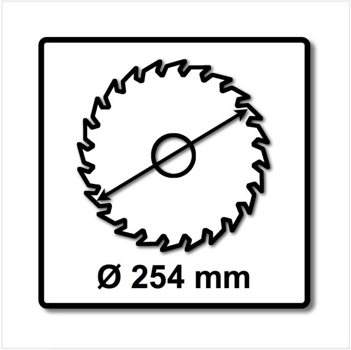 Actual product image Bosch Professional Zubehör PRO Wood circular saw blade, 254 x 2.8 x 30 mm