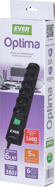 Image du produit Ever Protection antisurtension OPTIMA (6 x, PECO 7/5, 5 m)