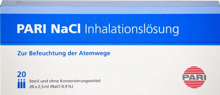 Actual product image PARI NaCl 0.9 % Inhalationslösung