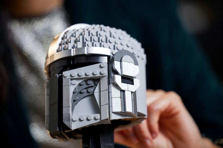 Produktbild LEGO Mandalorianer Helm (75328, LEGO Star Wars)