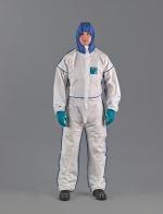 Image du produit Ansell Combinaison Microgard 1800, taille M, bleu/blanc (M)