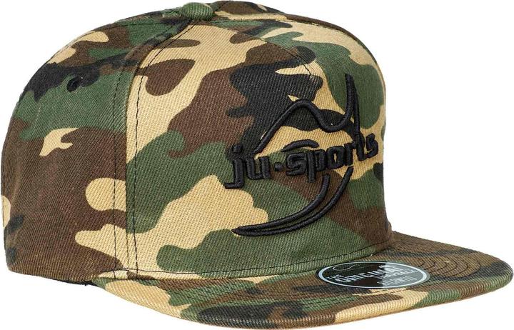 Actual product image Ju-Sports Snap Five Logo Cap 3D camo