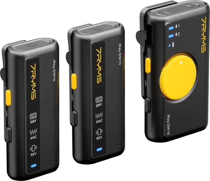 Image du produit 7Ryms iRay DW10(A) (2TX+1RX+CASE) Noir