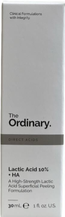 Actual product image The Ordinary Lactic Acid 10% + HA 2% (30 ml)