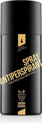 Actual product image Angry Beards Urban Twofinger Antiperspirant (Spray, 150 ml)