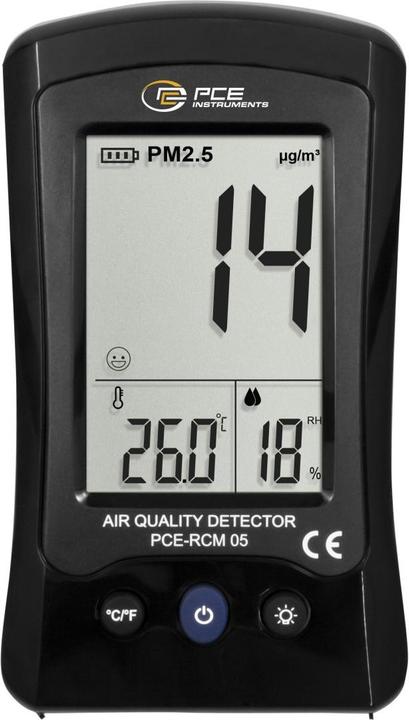 Actual product image PCE Instruments dust measuring device particle counter