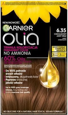 Garnier Olia Haarfarbe 635 Light Chocolate (635 Light Chocolate)