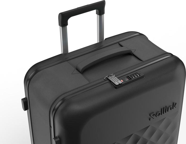 Produktbild Rollink Harde koffer / Trolley / Reiskoffer - Vega 360 - 65 cm - Zwart (80 l, M (50 - 90l))