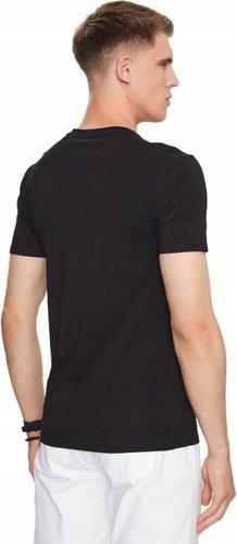 Guess Herren T-Shirt Vn Ss Core Tee Str Schwarz XXL (XXL)