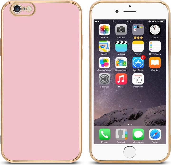 Produktbild Cadorabo Hülle für Apple iPhone 6 / 6S im TPU mit Kameraschutz LM130 Style (Apple iPhone 6)