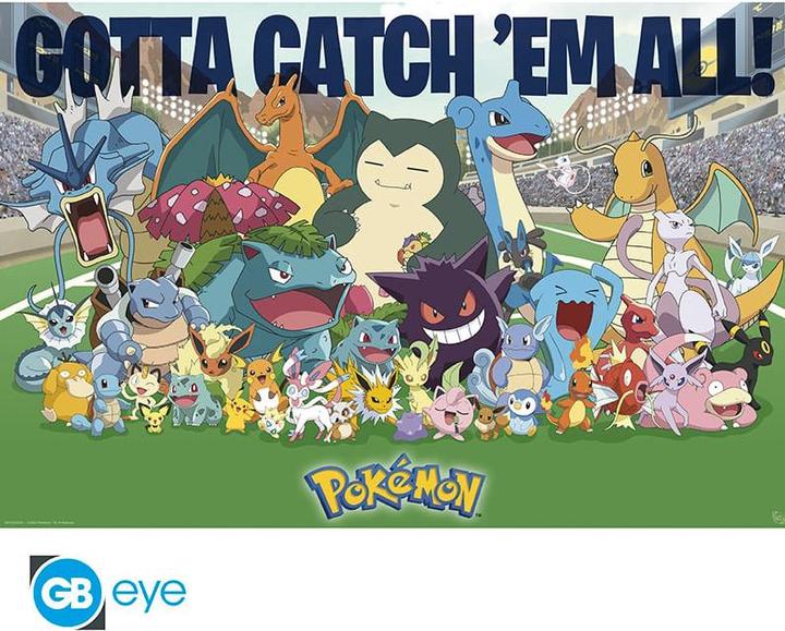 Immagine prodotto ABYstyle POKEMON - Poster Maxi - I preferiti di sempre (91,5 x 61 cm)