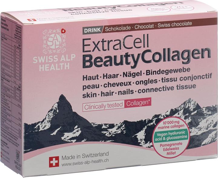 Swiss Alp Health ExtraCell BeautyCollagen (20 Stück, Beutel, Pulver, 360 g)