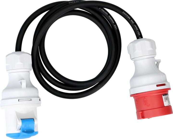 Actual product image Max Hauri maxCAMP CEE adapter cable H07RN-F3G1.5 1.5m, IP44 (1.50 m, 3-pole)