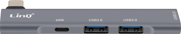 Actual product image LinQ IT7946 USB-C hub (USB-C, 4 Ports)
