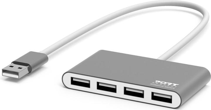 Actual product image Port Designs USB Hub 4 S 2.0 (USB-A, 4 Ports)