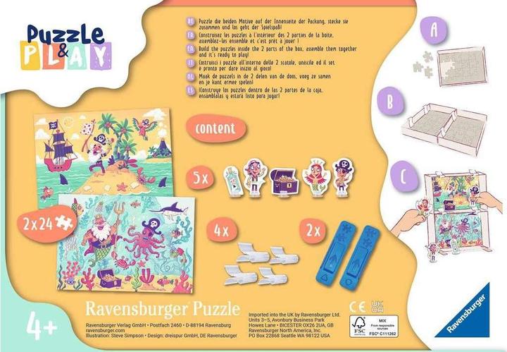 Produktbild Ravensburger Piraten auf Schatzjagd (48 Teile)