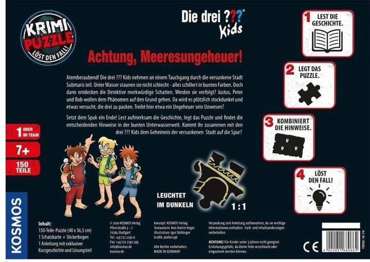 Produktbild Kosmos Achtung Meeresungeheuer (150 Teile)