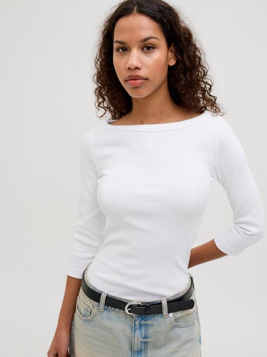 Actual product image JJXX Jxfifi Str 3/4 Boatneck Top Jrs Noos (XS)